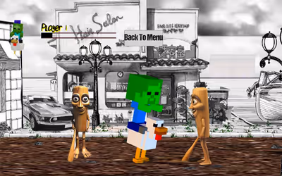 Chicken Jockey Tung Tung Sahur Fight