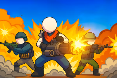 Squad Shooter 3D - Army Commando Gun Battle Game
