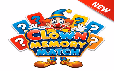 Clown Memory Match Game
