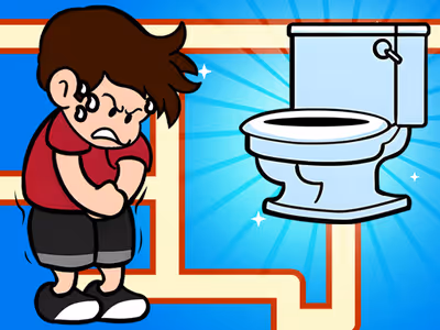 Maze Escape Toilet Rush