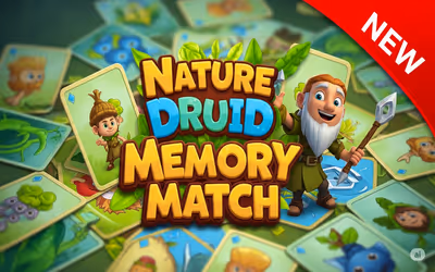 Nature Druid Memory Match
