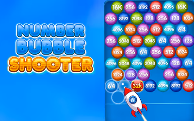 Number Bubble Shooter