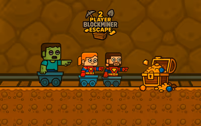 2 Player BlockMiner Escape