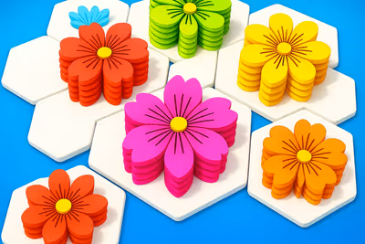 Flower Hexa Puzzle