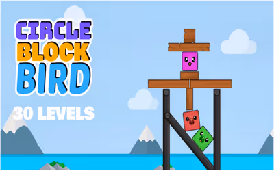 Circle Block Bird