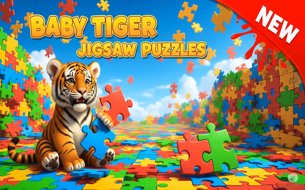 Baby Tiger Jigsaw Puzzles