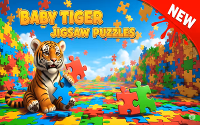 Baby Tiger Jigsaw Puzzles