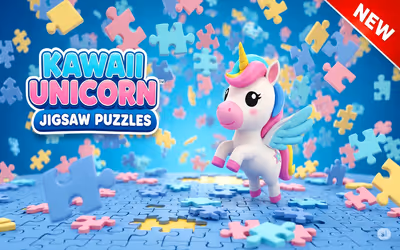 Kawaii Unicorn Jigsaw Puzzles