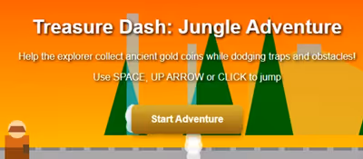 Treasure Dash Jungle Adventure