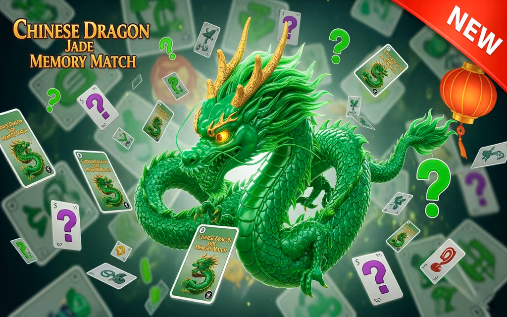 Chinese Dragon Jade Memory Match