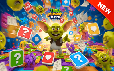 Troll Memory Match