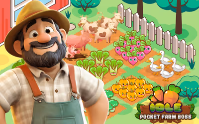 Idle Pocket Farm Boss