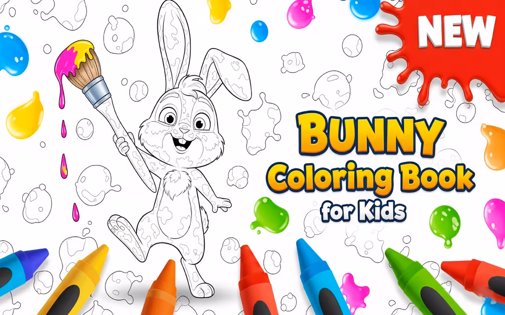 Bunny Coloring Book for Kids
