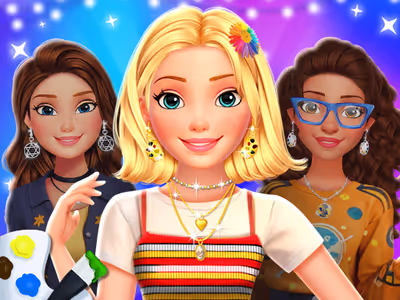 Ellie And Friends Art Bloom Aesthetic