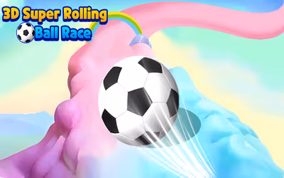 3D Super Rolling Ball Race