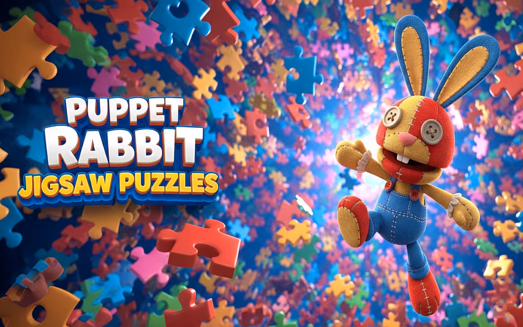 Puppet Rabbit Jigsaw Puzzles