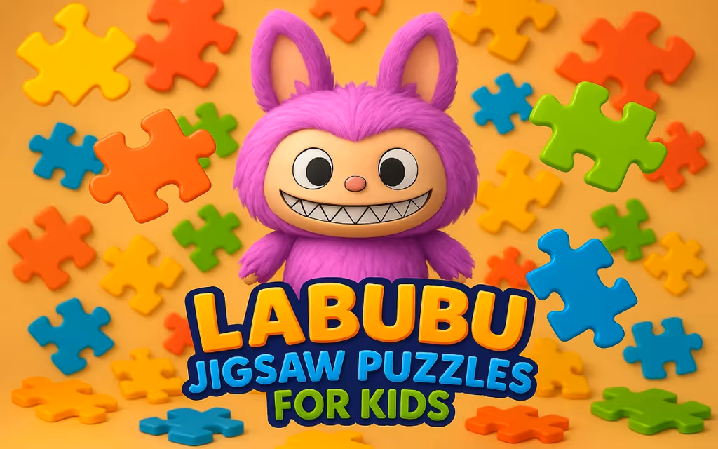 Labubu Jigsaw Puzzles for Kids Game