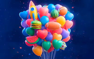 Merge 3D - Match 3 Balloons