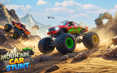 Mountain Car Stunt