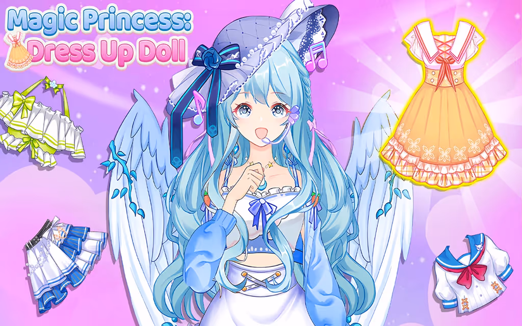Magic Princess Dress Up Doll
