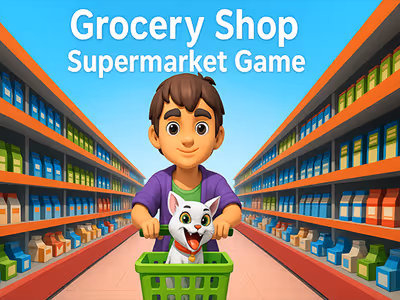 Grocery Shop: Supermarket Game