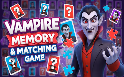 Vampire Memory & Matching Game