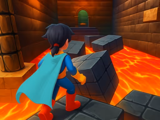 Superhero Escape Run – Parkour Challenge!
