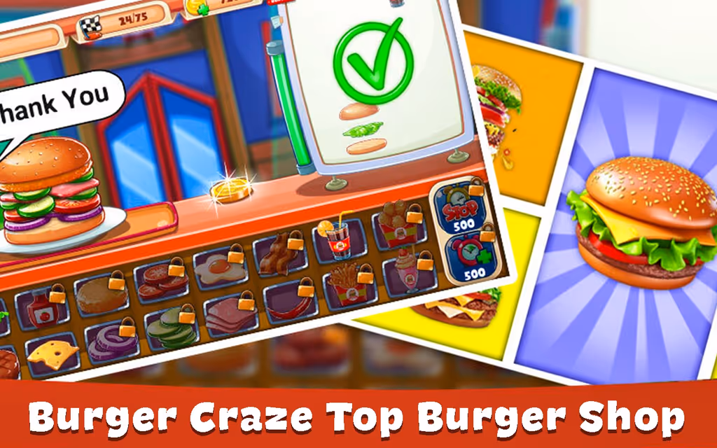 Burger Craze: Top Burger Shop