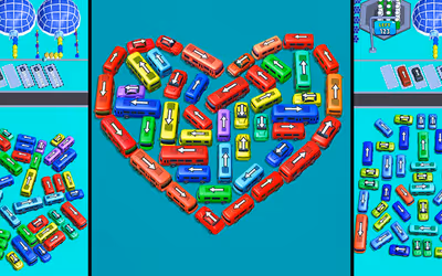 Bus Sort Car Parking Jam