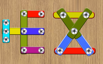 Screw Sort: Screw Pin Puzzle